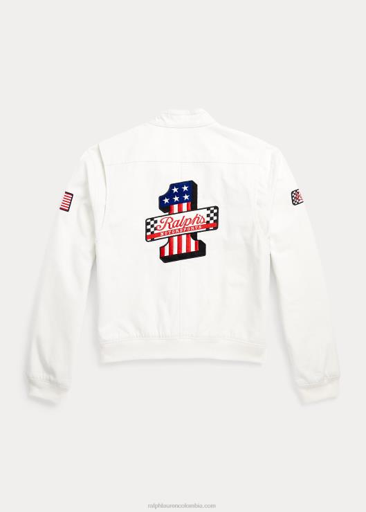 chamarra deportiva de polo niños lavaplatos blanco Ralph Lauren 2XR2V9814