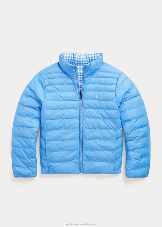 chamarra reversible p-layer 2 niños guinga/azul Ralph Lauren 2XR2V6620