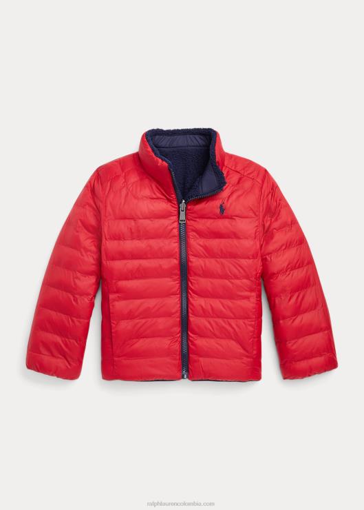 chamarra reversible p-layer 2 niños newport azul marino/rl 2000 rojo Ralph Lauren 2XR2V7428