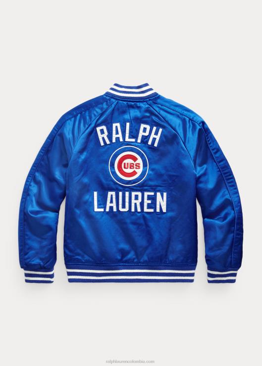 chaqueta de los cachorros de polo ralph lauren niños rugby royal/rojo2XR2V6293