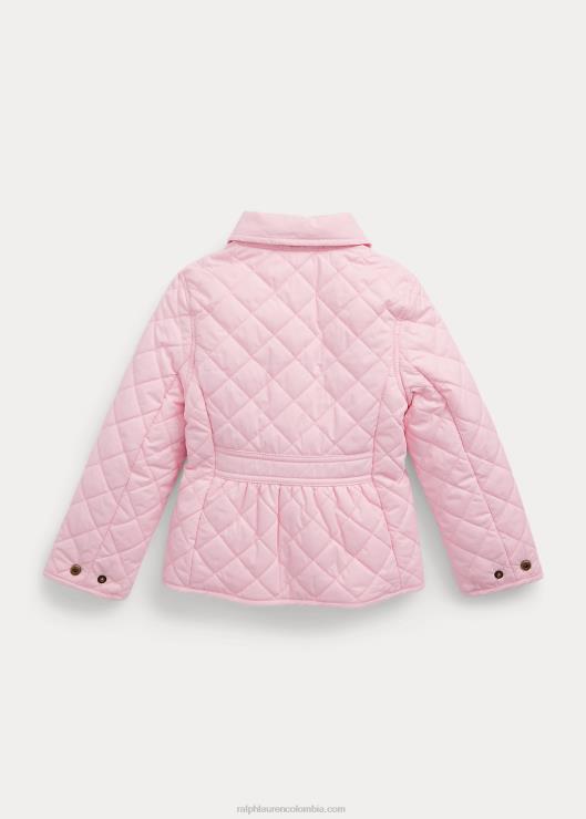 chaqueta militar acolchada resistente al agua niños rosa carmelo Ralph Lauren 2XR2V7370