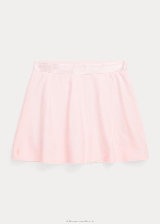 falda pantalón Performance con efecto cruzado niños rosa acacia Ralph Lauren 2XR2V7498