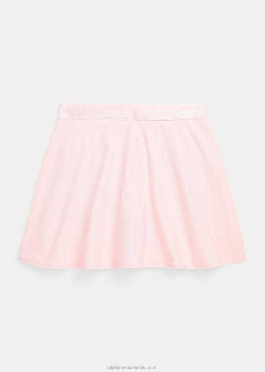 falda pantalón Performance con efecto cruzado niños rosa acacia Ralph Lauren 2XR2V7498