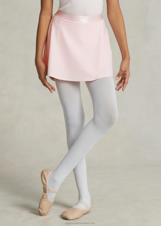 falda pantalón Performance con efecto cruzado niños rosa acacia Ralph Lauren 2XR2V7498