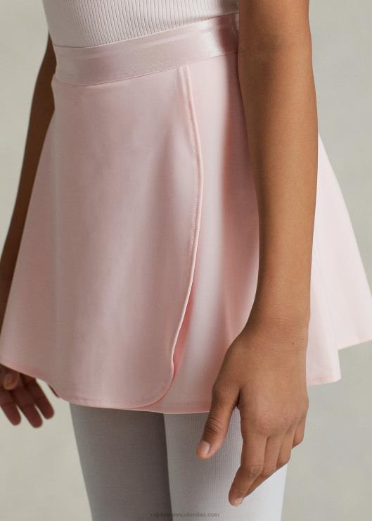 falda pantalón Performance con efecto cruzado niños rosa acacia Ralph Lauren 2XR2V7498