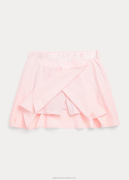 falda pantalón Performance con efecto cruzado niños rosa acacia Ralph Lauren 2XR2V7498