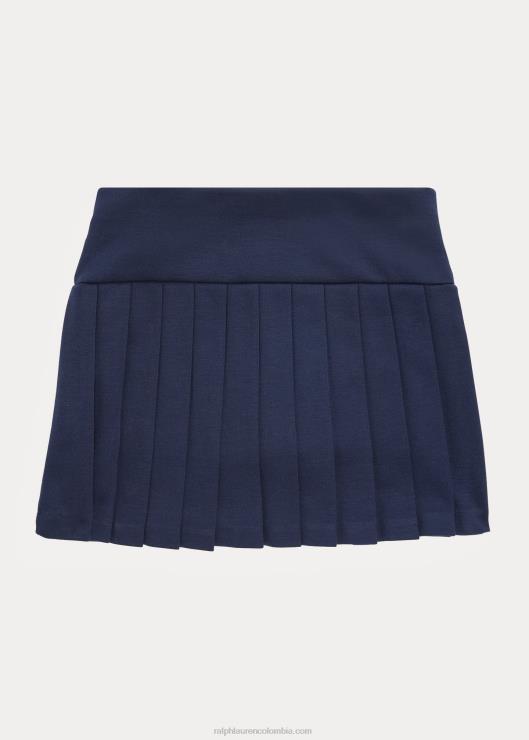 falda pantalón plisada niños azul marino Ralph Lauren 2XR2V6796