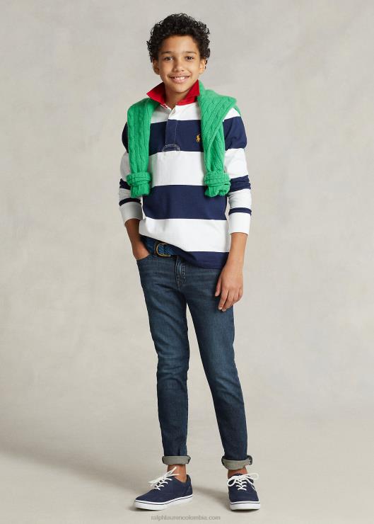 jeans ajustados eldridge niños lavado de peyton Ralph Lauren 2XR2V6556