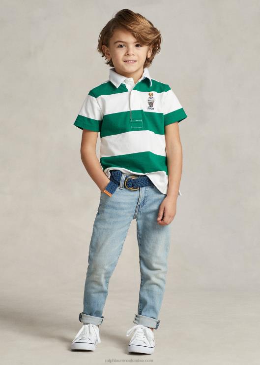 jeans ajustados eldridge niños lavado hartley Ralph Lauren 2XR2V6428