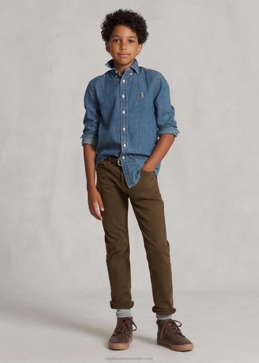 jeans ajustados sullivan niños cohen loden oscuro Ralph Lauren 2XR2V6693