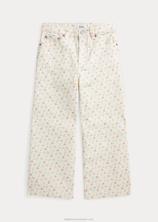 jeans capri anchos florales niños nahid floral Ralph Lauren 2XR2V7083