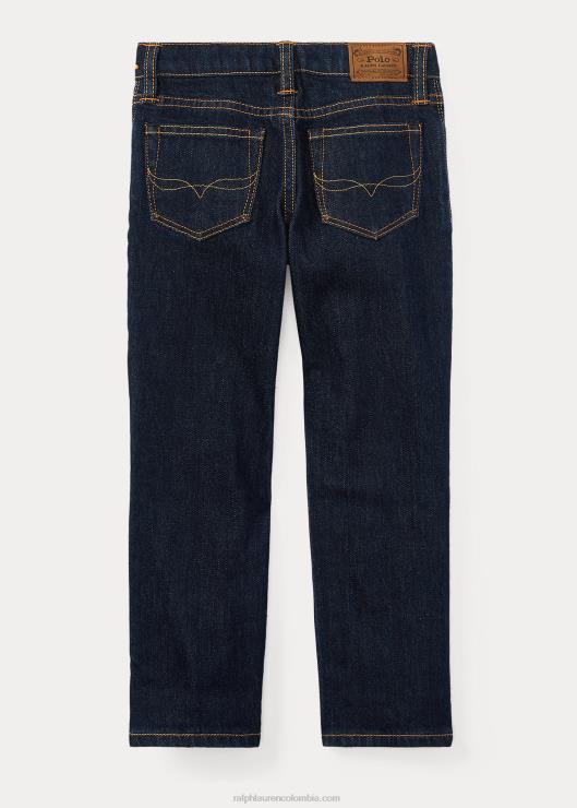 jeans elásticos rectos hampton niños estiramiento de lavado de sacristía Ralph Lauren 2XR2V5949
