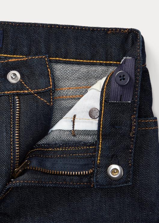 jeans elásticos rectos hampton niños estiramiento de lavado de sacristía Ralph Lauren 2XR2V5949