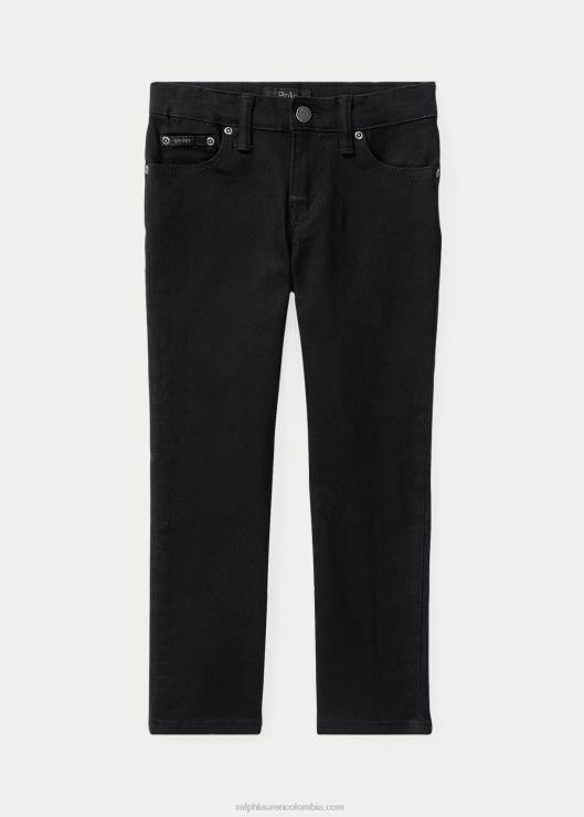 jeans elásticos rectos hampton niños lavado negro panadero Ralph Lauren 2XR2V5947