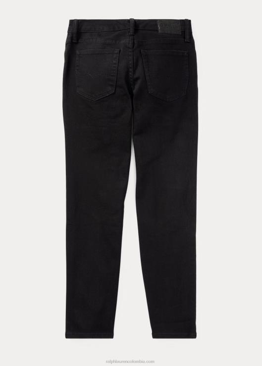 jeans elásticos rectos hampton niños negro Ralph Lauren 2XR2V6313