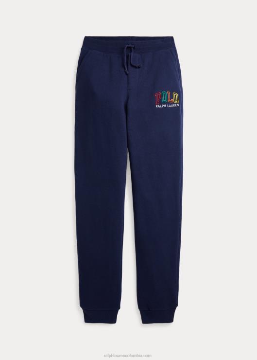 joggers de felpa con logo niños marina de crucero Ralph Lauren 2XR2V6565