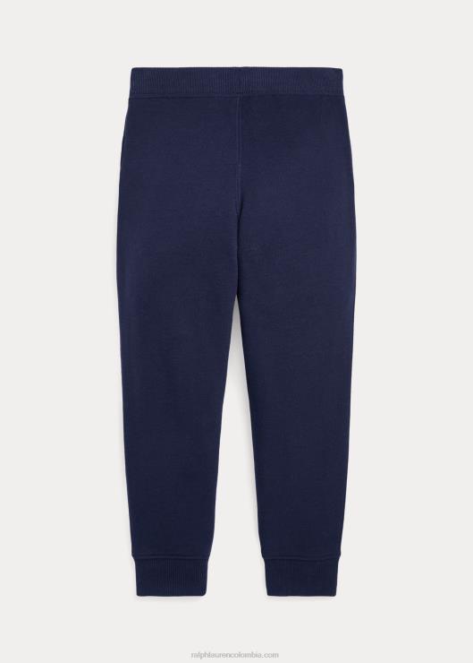 joggers de vellón ombre big pony niños marina de crucero Ralph Lauren 2XR2V6503
