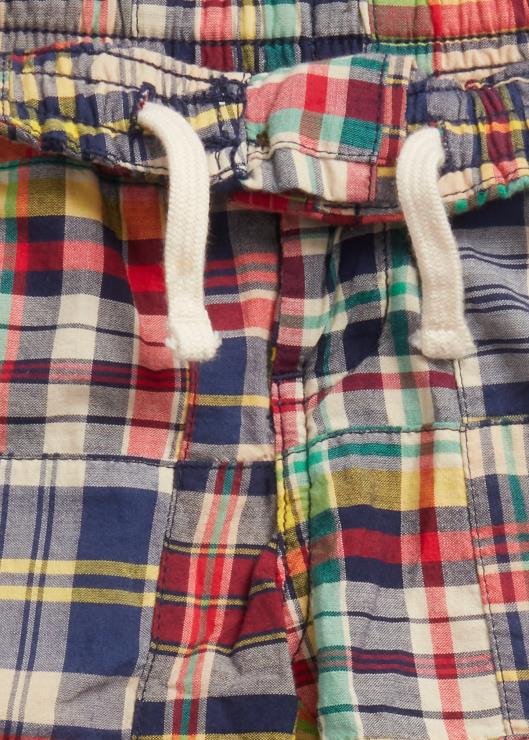 pantalones de madrás con patchwork de polo prepster niñosRalph Lauren 2XR2V6481