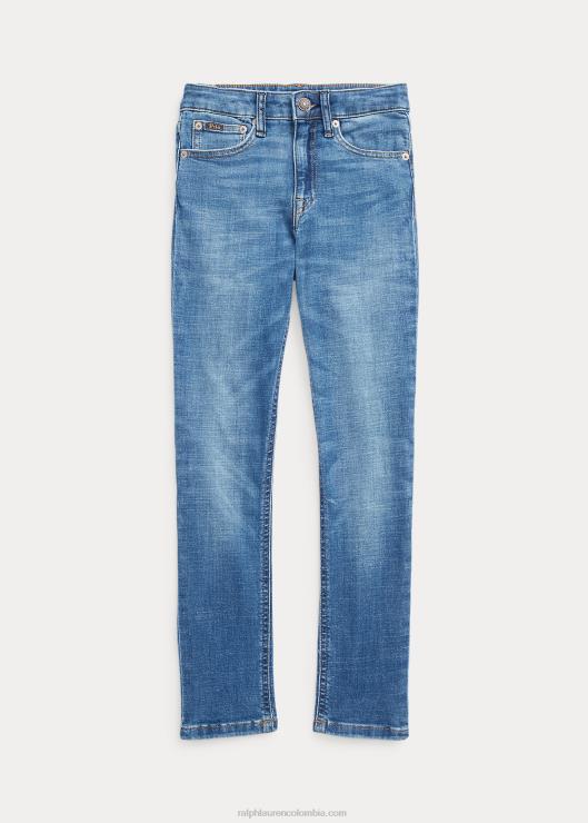 vaqueros pitillo elásticos de Tompkins niños lavado de ropa Ralph Lauren 2XR2V6975