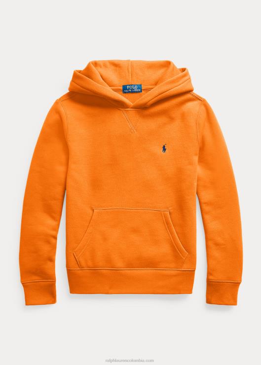 sudadera con capucha de lana niños recurso naranja Ralph Lauren 2XR2V6203