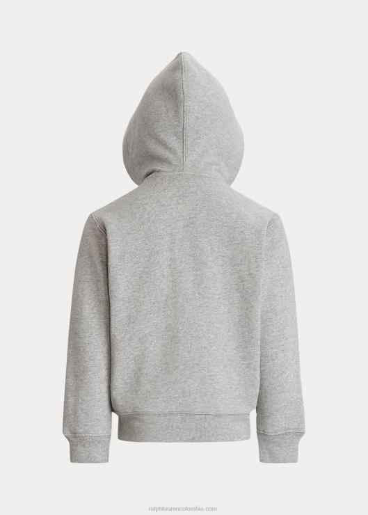 sudadera con capucha de mezcla de algodón niños brezo deportivo oscuro Ralph Lauren 2XR2V5926