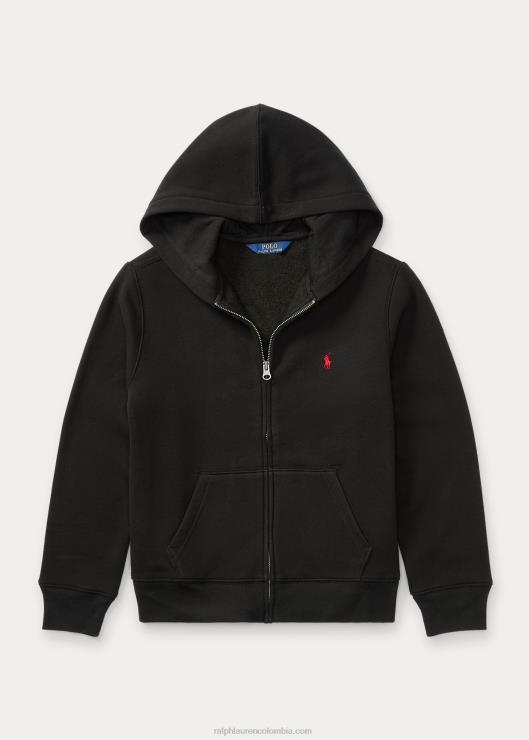 sudadera con capucha de mezcla de algodón niños negro Ralph Lauren 2XR2V6057