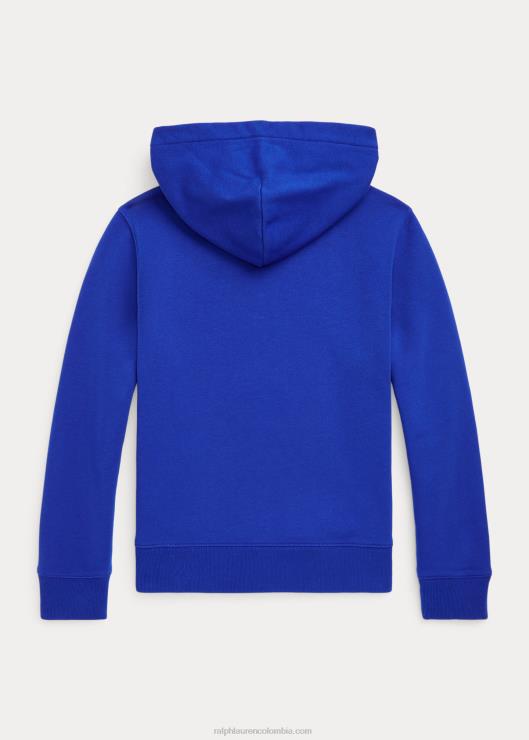 sudadera con capucha y logo niños estrella de zafiro Ralph Lauren 2XR2V6663