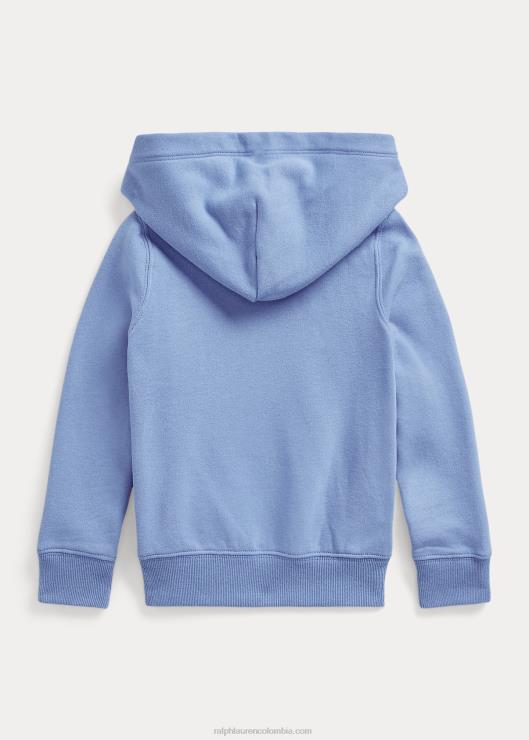 sudadera polar con osito polo niños puerto isla azul Ralph Lauren 2XR2V7348