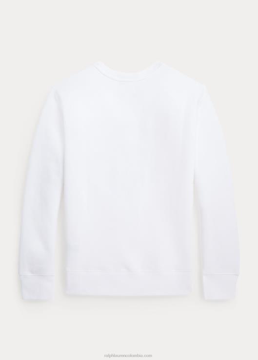 sudadera con logo estampado tie-dye niños blanco Ralph Lauren 2XR2V6675