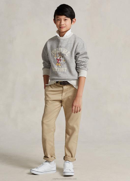 sudadera polar año nuevo lunar niños brezo vintage oscuro Ralph Lauren 2XR2V6572