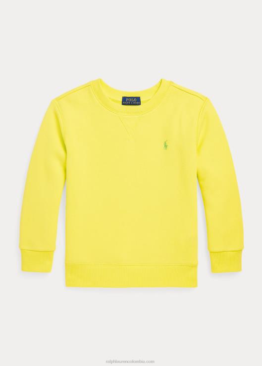 sudadera polar niños láser amarillo Ralph Lauren 2XR2V5932
