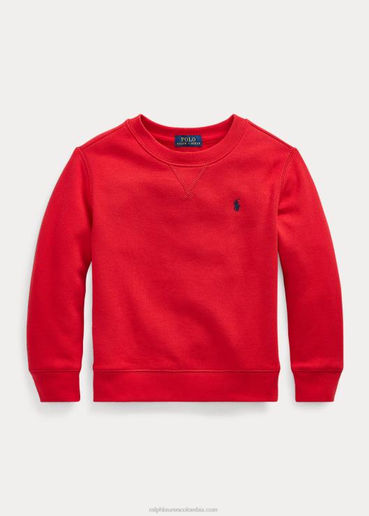 sudadera polar niños rl2000 rojo Ralph Lauren 2XR2V5929