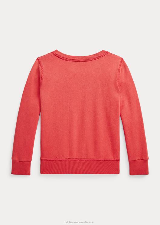 sudadera spa con aplique de vela niños estribor rojo Ralph Lauren 2XR2V9954