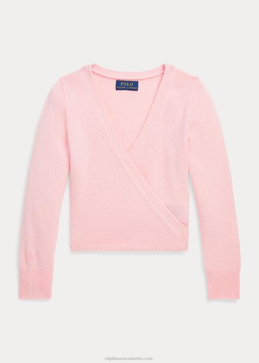 abrigo suéter niños arena rosa Ralph Lauren 2XR2V7461