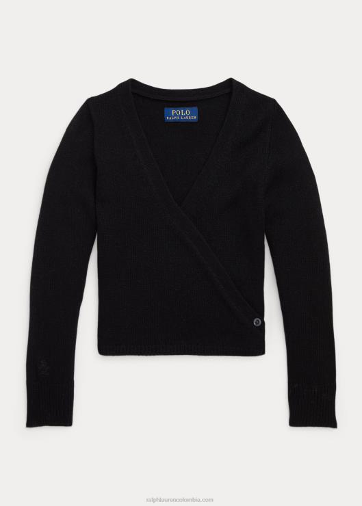 abrigo suéter niños negro Ralph Lauren 2XR2V7462