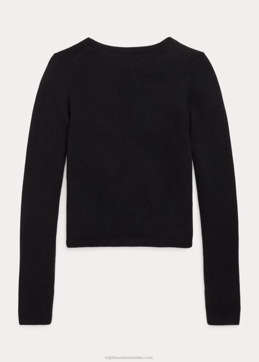 abrigo suéter niños negro Ralph Lauren 2XR2V7621
