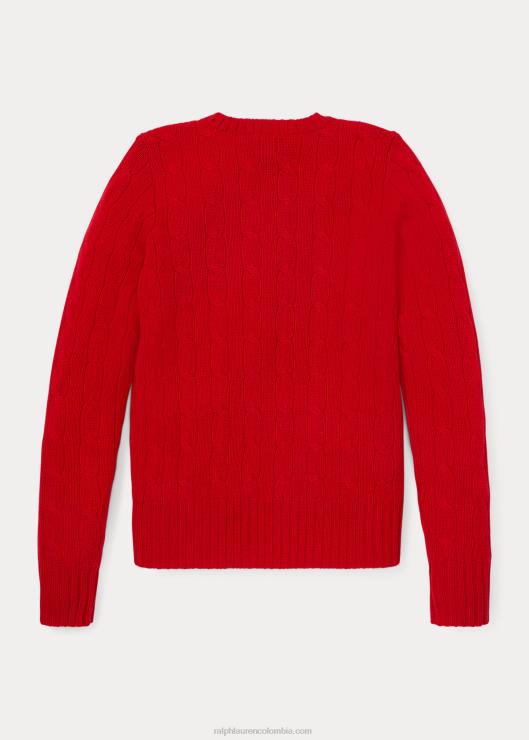 jersey de ochos de cachemir niños rl2000 rojo Ralph Lauren 2XR2V7201