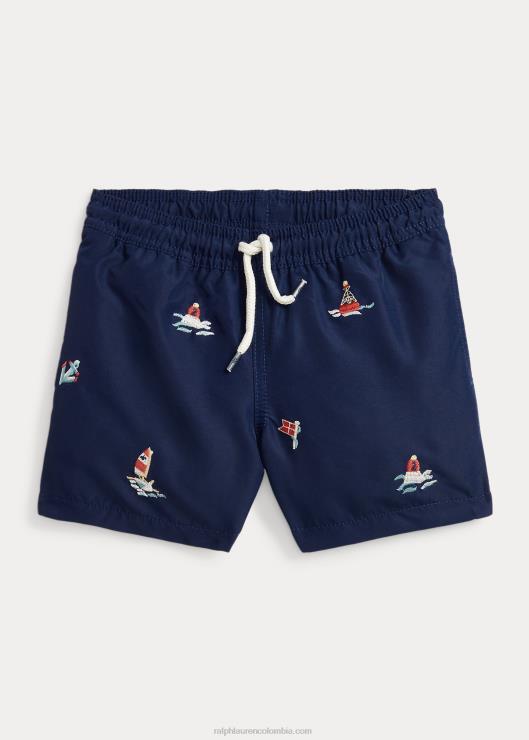 bañador de viajero niños Marina de Newport Ralph Lauren 2XR2V5826
