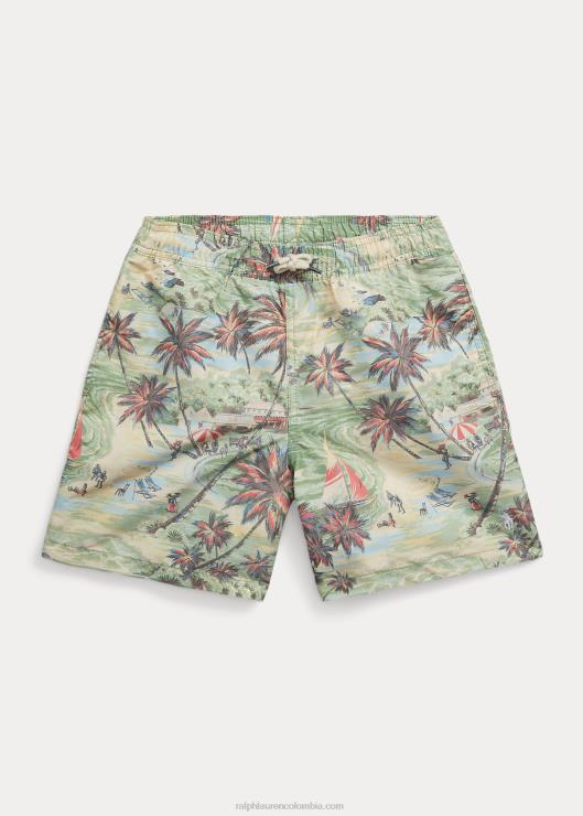 bañador de viajero niños bazar de la playa hawaiana Ralph Lauren 2XR2V6156
