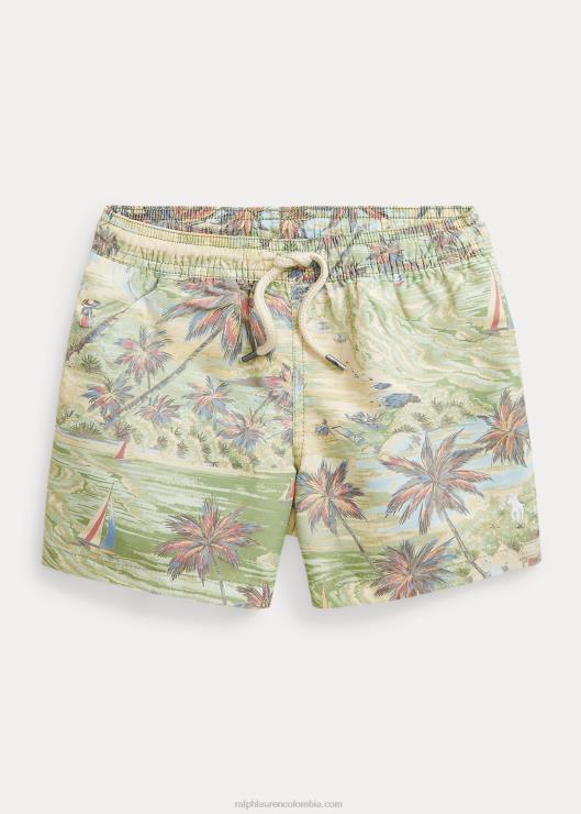 bañador de viajero niños bazar de la playa hawaiana Ralph Lauren 2XR2V9796