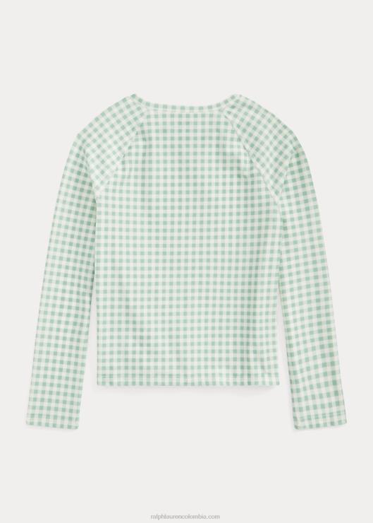 guardia impetuoso de la guinga niños menta descolorida Ralph Lauren 2XR2V7334