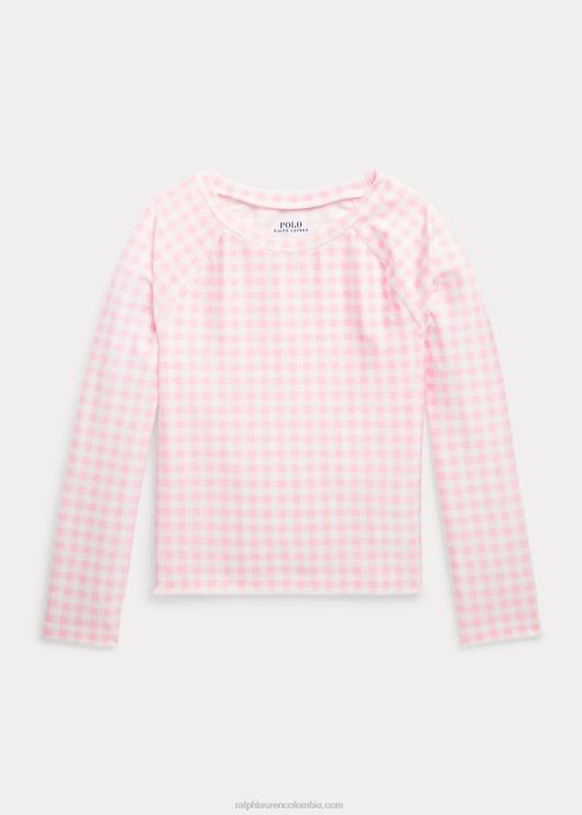 guardia impetuoso de la guinga niños rosa carmelo Ralph Lauren 2XR2V6866