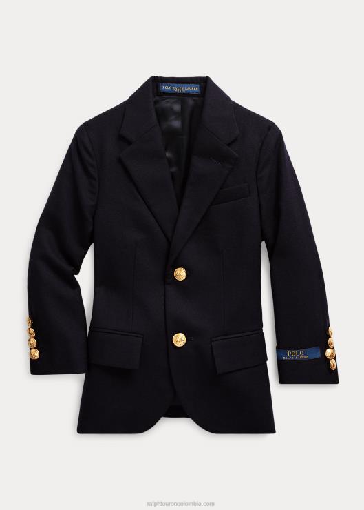 el icónico blazer de ante niños Armada Ralph Lauren 2XR2V6443