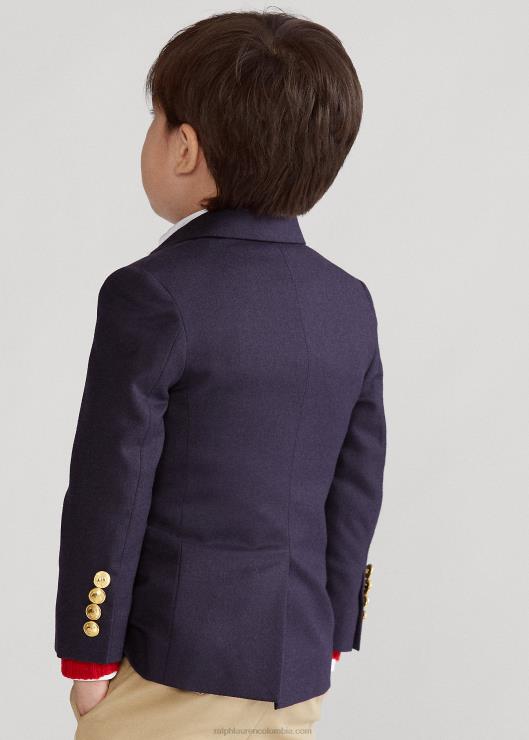 el icónico blazer de ante niños Armada Ralph Lauren 2XR2V6443