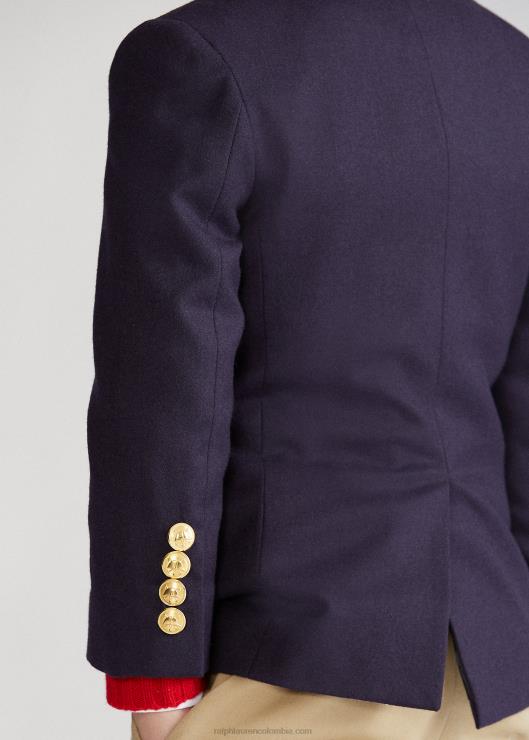 el icónico blazer de ante niños Armada Ralph Lauren 2XR2V6443