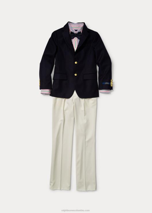el icónico blazer de ante niños Armada Ralph Lauren 2XR2V6443