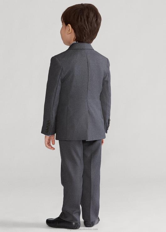 traje polo de lana ligera niños gris Ralph Lauren 2XR2V6446
