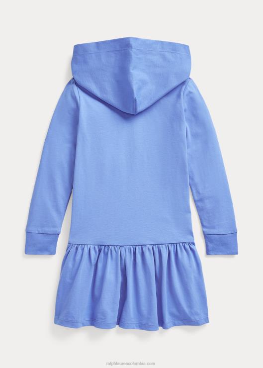 vestido con capucha y logo niños puerto isla azul Ralph Lauren 2XR2V9960