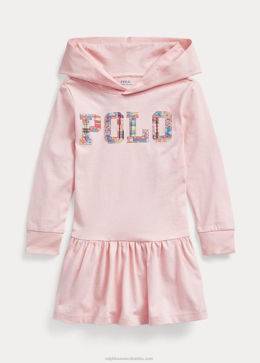 vestido con capucha y logo niños toque de rosa Ralph Lauren 2XR2V9959