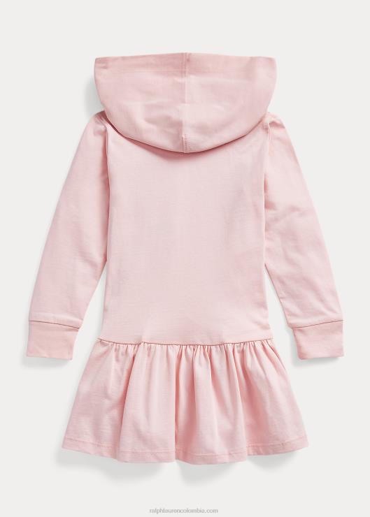 vestido con capucha y logo niños toque de rosa Ralph Lauren 2XR2V9959